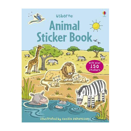 Animal Sticker Book With Stickers