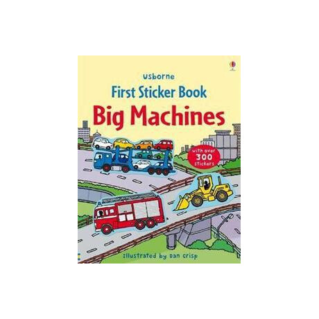First Sticker Book big Machines