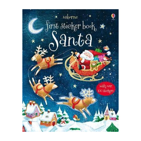 First Sticker Book Santa
