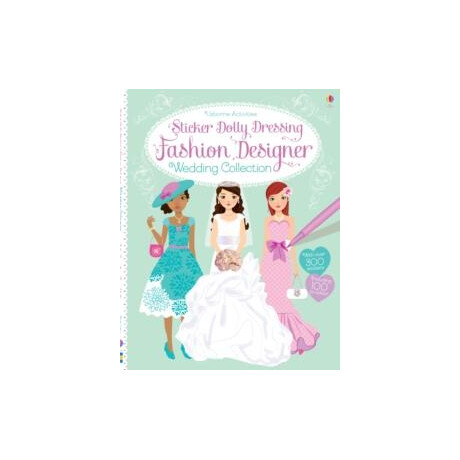 Sticker Dolly Dressing Fashion Designer Wedding Collection