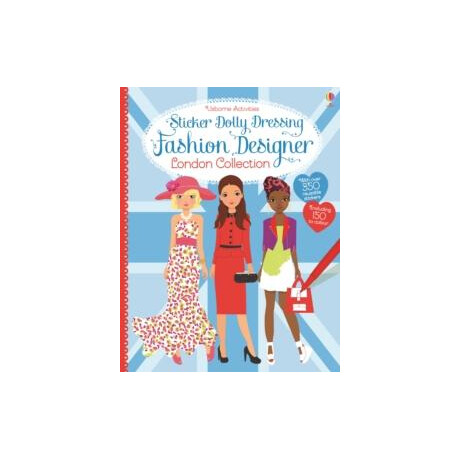Sticker Dolly Dressing Fashion Designer London Collection