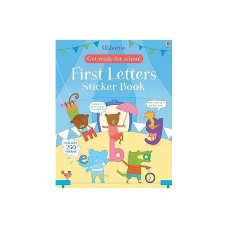 Get Ready for School First Letters Sticker Book