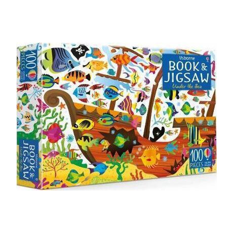 Usborne Book and Jigsaw Under the sea