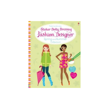 Sticker Dolly Dressing Fashion Designer Spring and Summer Collection