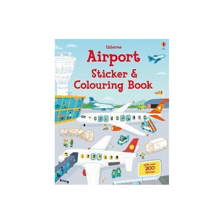 Airport Sticker and Colouring Book