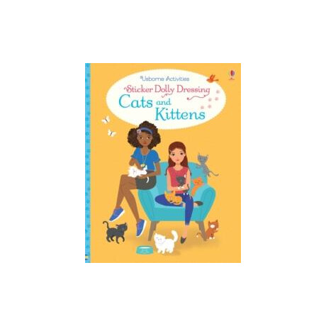 Sticker Dolly Dressing Cats and Kittens