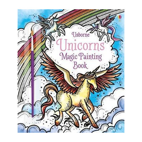 Unicorns Magic Painting Book
