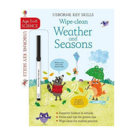 Wipe-Clean Weather and Seasons 5-6