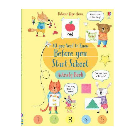 Wipe-Clean all you Need to Know Before you Start School Activity Book
