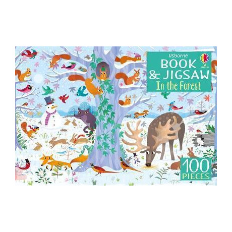 Usborne Book and Jigsaw in the Forest
