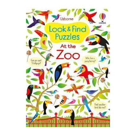 Look and Find Puzzles at the zoo