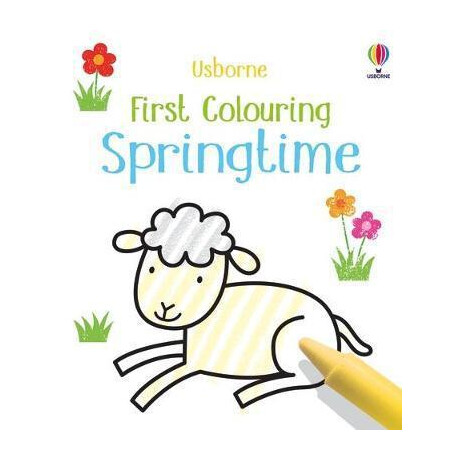 First Colouring Springtime
