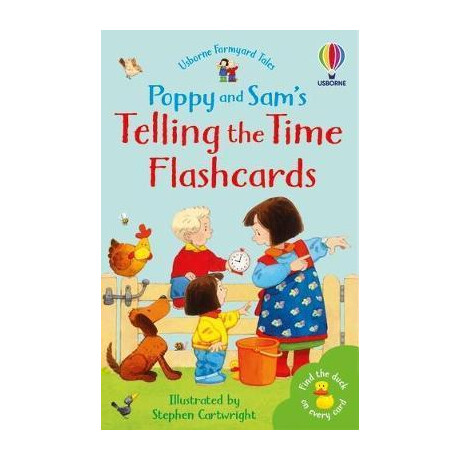 Poppy and Sam's Telling the Time Flashcards