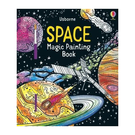 Space Magic Painting Book