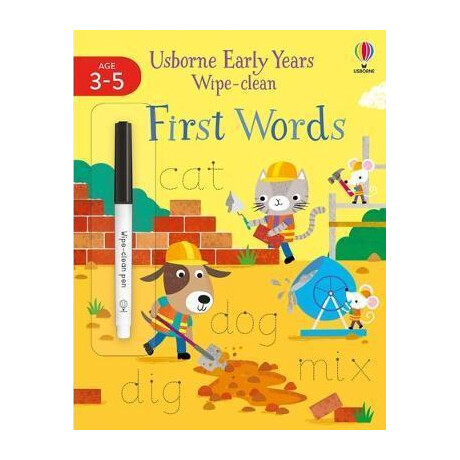 Early Years Wipe-Clean First Words