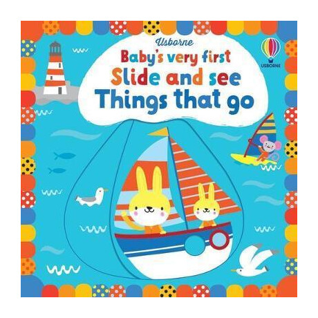 Baby's Very First Slide and see Things That go