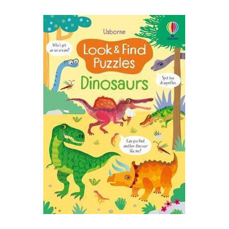 Look and Find Puzzles Dinosaurs