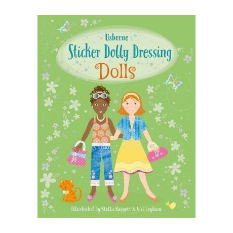 Sticker Dolly Dressing Dolls