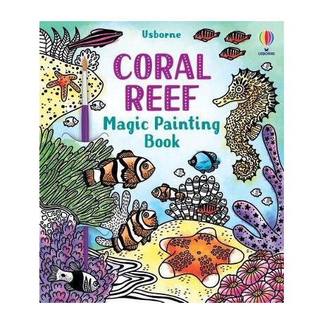 Coral Reef Magic Painting Book