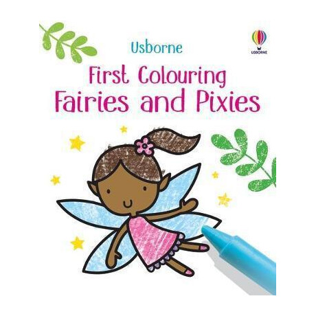 First Colouring Fairies and Pixies