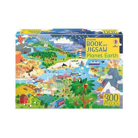 Usborne Book and Jigsaw Planet Earth