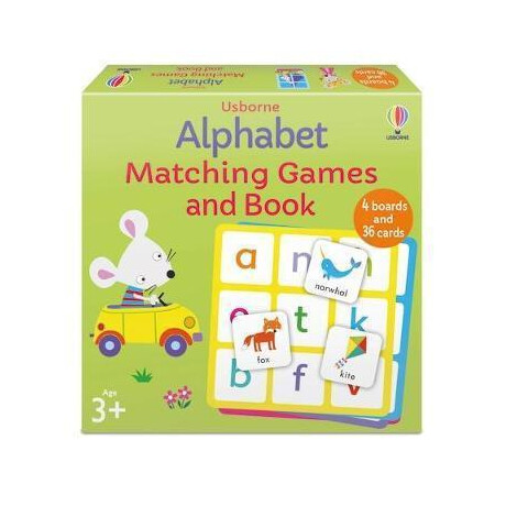 Alphabet Matching Games and Book