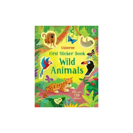 First Sticker Book Wild Animals