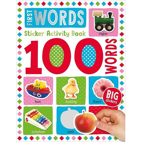100 Words Sticker Activity - First Words