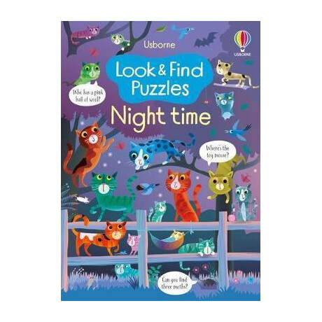 Look and Find Puzzles Night Time