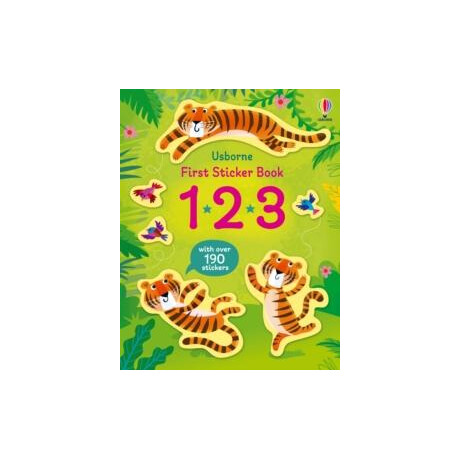 First Sticker Book 123