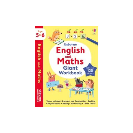 Usborne English and Maths Giant Workbook 5-6