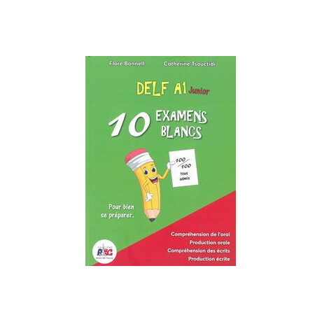 Delf Junior a1  10 Examens Blancs (+cd)