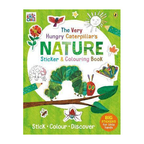 The Very Hungry Caterpillar's Nature Sticker and Colouring Book