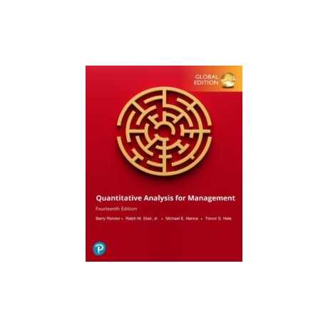 Quantitative Analysis for Management, Global Edition