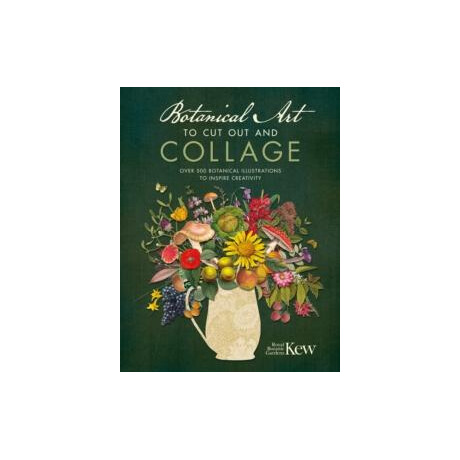 Botanical art to cut out and Collage
