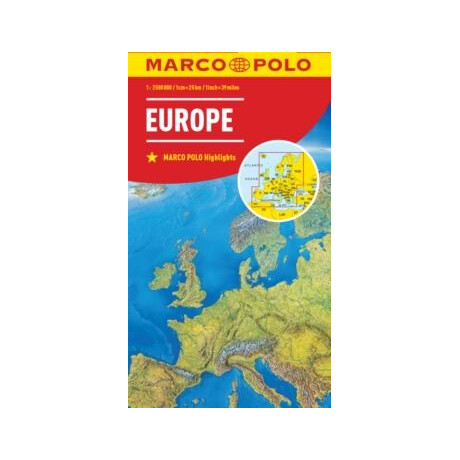 Europe Marco Polo map