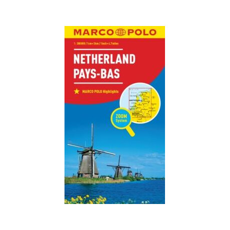 Netherlands Marco Polo map