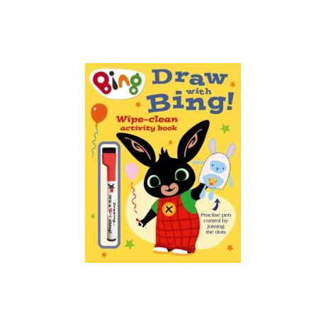 Draw With Bing! Wipe-Clean Activity Book