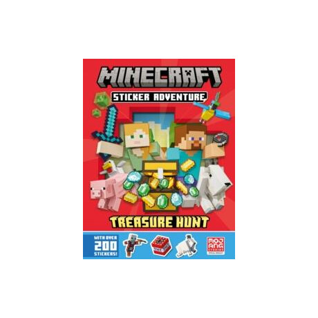 Minecraft Sticker Adventure: Treasure Hunt