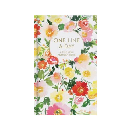 Floral one Line a Day: a Five-Year Memory Book