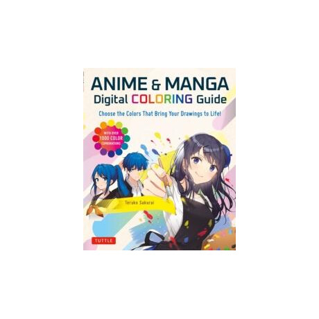 Anime & Manga Digital Coloring Guide