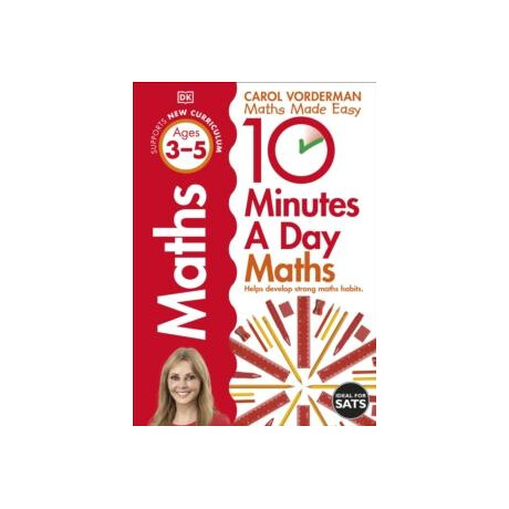 10 Minutes a day Maths, Ages 3-5 (Preschool)