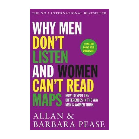 Why men Don't Listen & Women Can't Read Maps : how to Spot the Differences in the way men & Women Think