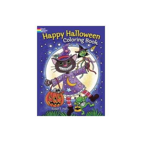 Happy Halloween Coloring Book