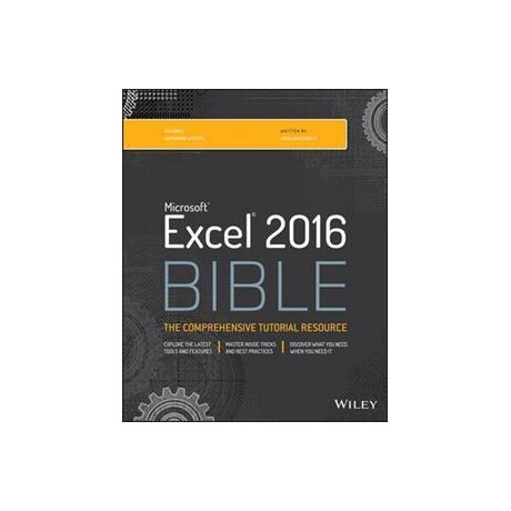 Excel 2016 Bible