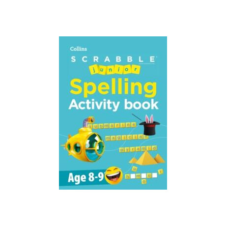 Scrabble (Tm) Junior Spelling Activity Book age 8-9