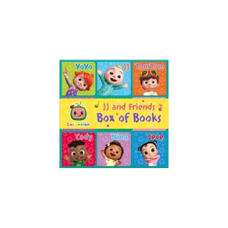 Official Cocomelon: jj & Friends box of Books