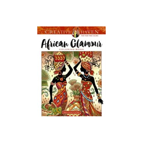 Creative Haven African Glamour Coloring Book