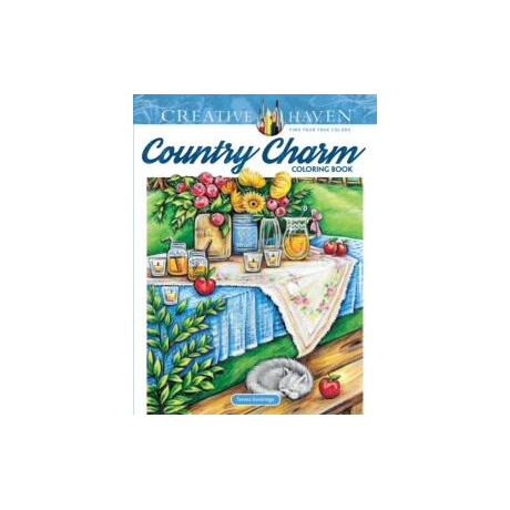 Creative Haven Country Charm Coloring Book
