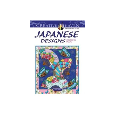Creative Haven Japanese Designs Coloring Book